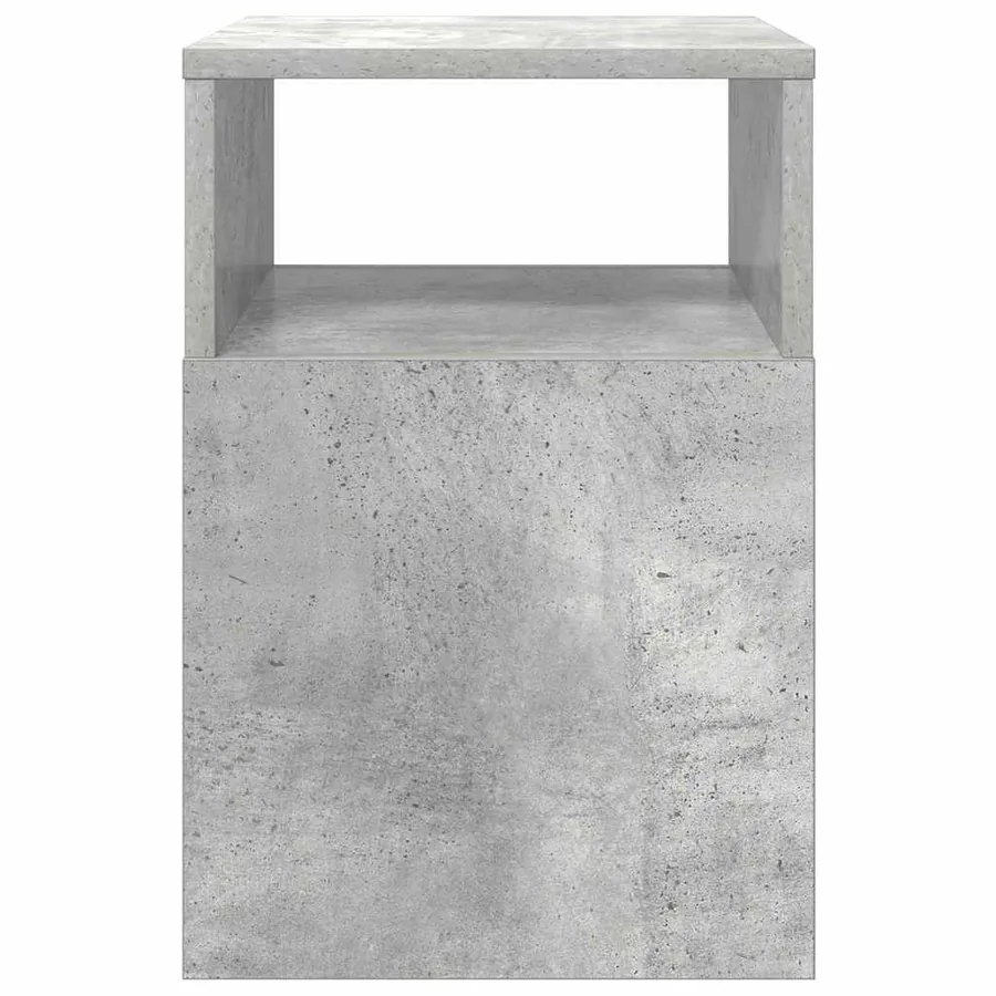 Table d'appoint 2 pcs Gris béton 30,5 x 30 x 45 cm - 7