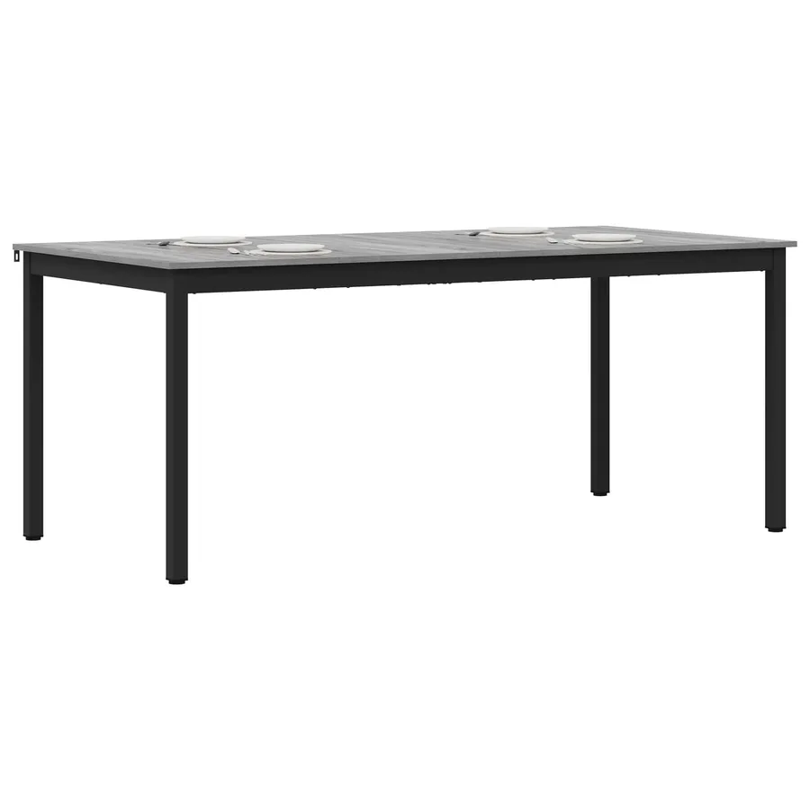 Table de salle à manger / Table de repas 180 x 90 x 75 cm - 3