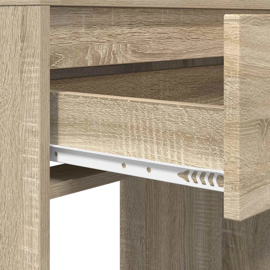 Tables de maquillage pour chambre avec tiroir Chêne Sonoma - 9