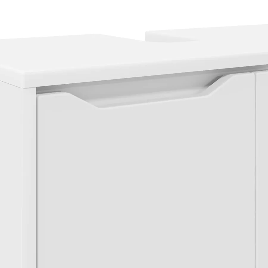 Armoire de lavabo de salle de bain Blanc 60 x 30 x 60 cm - 11