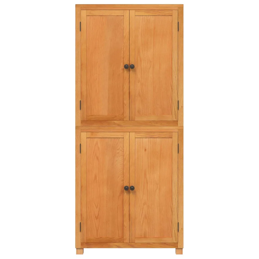 Ensemble de meubles de rangement 2 pc Naturel 80 x 35 x 185 cm - 7