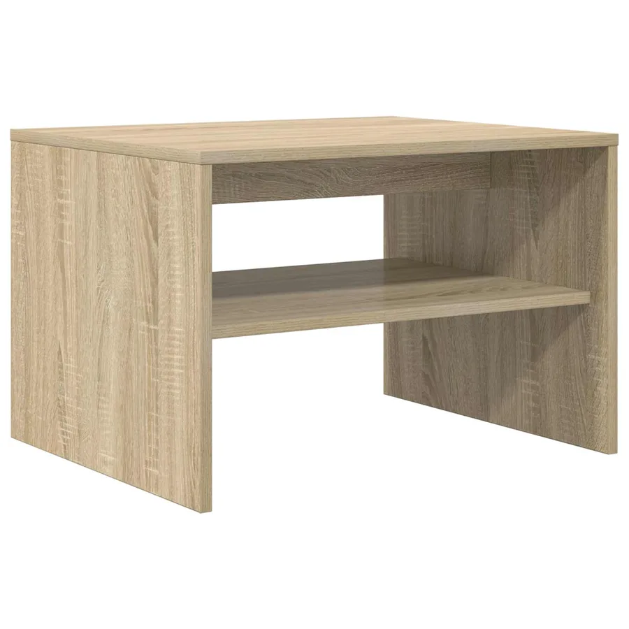 Table basse Chêne Sonoma 60 x 50 x 40 cm Bois d'ingénierie - 2