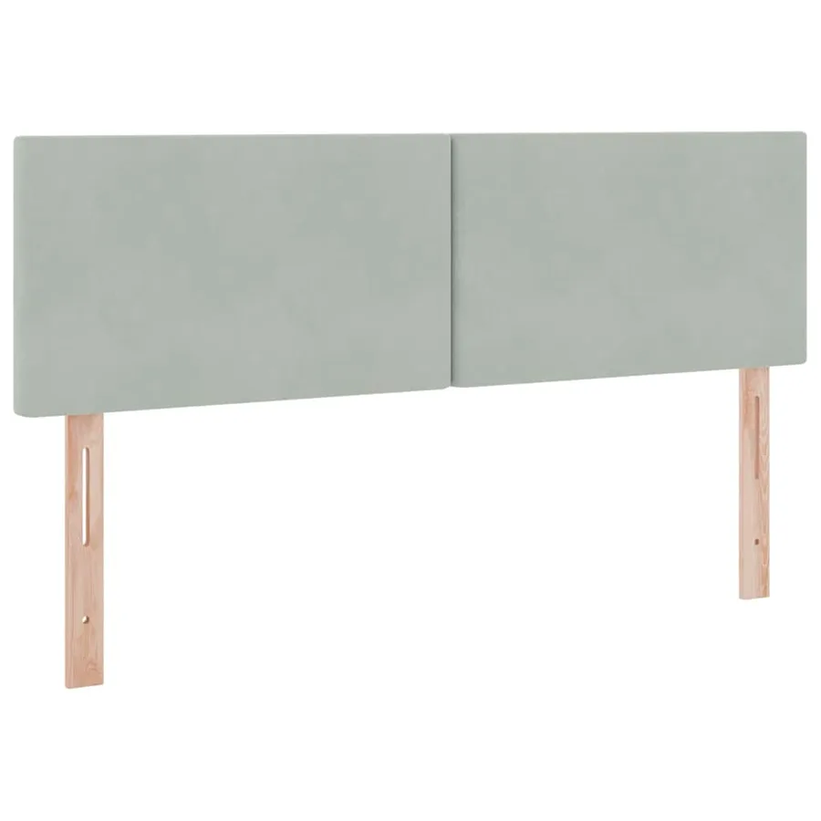 Lit de rangement LED avec matelas Gris clair 140 x 190 cm - 10