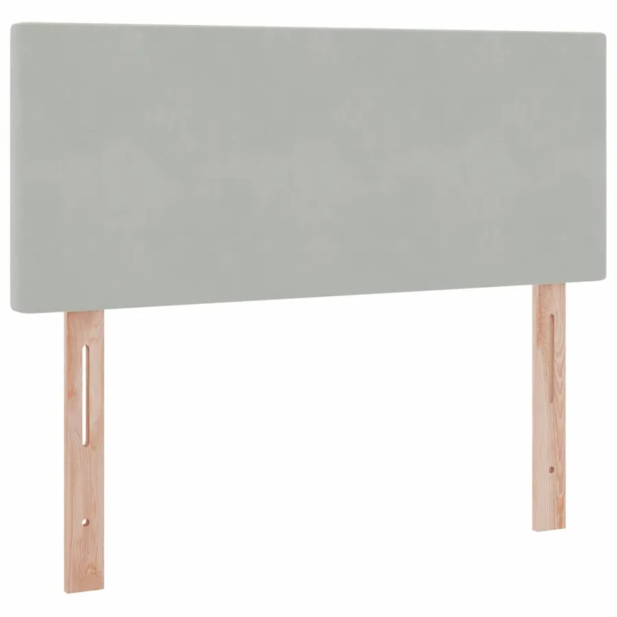 Lit de rangement LED avec matelas Gris clair 120 x 200 cm - 8