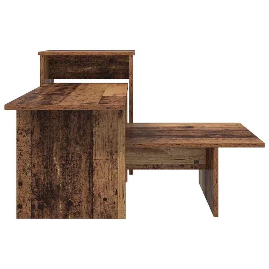 Table console Bois ancien 91,5 x 35 x 38,5 cm Bois d'ingénierie - 6