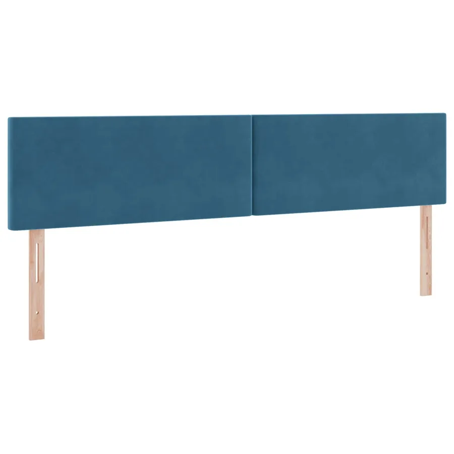 Lit de rangement LED avec matelas Bleu foncé 200 x 200 cm - 10