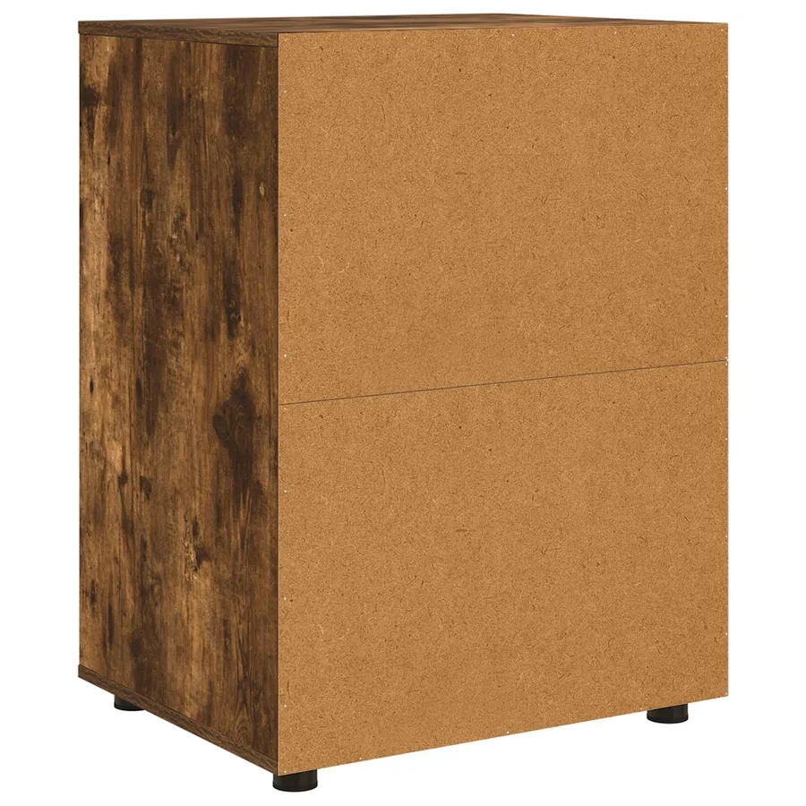 Armoire de rangement Chêne fumé 60 x 48 x 81 cm - 10