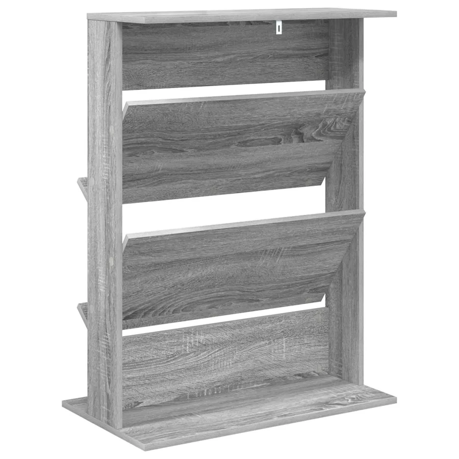 Étagère à magazines avec étagère Gris Sonoma 70 x 41 x 96 cm - 7