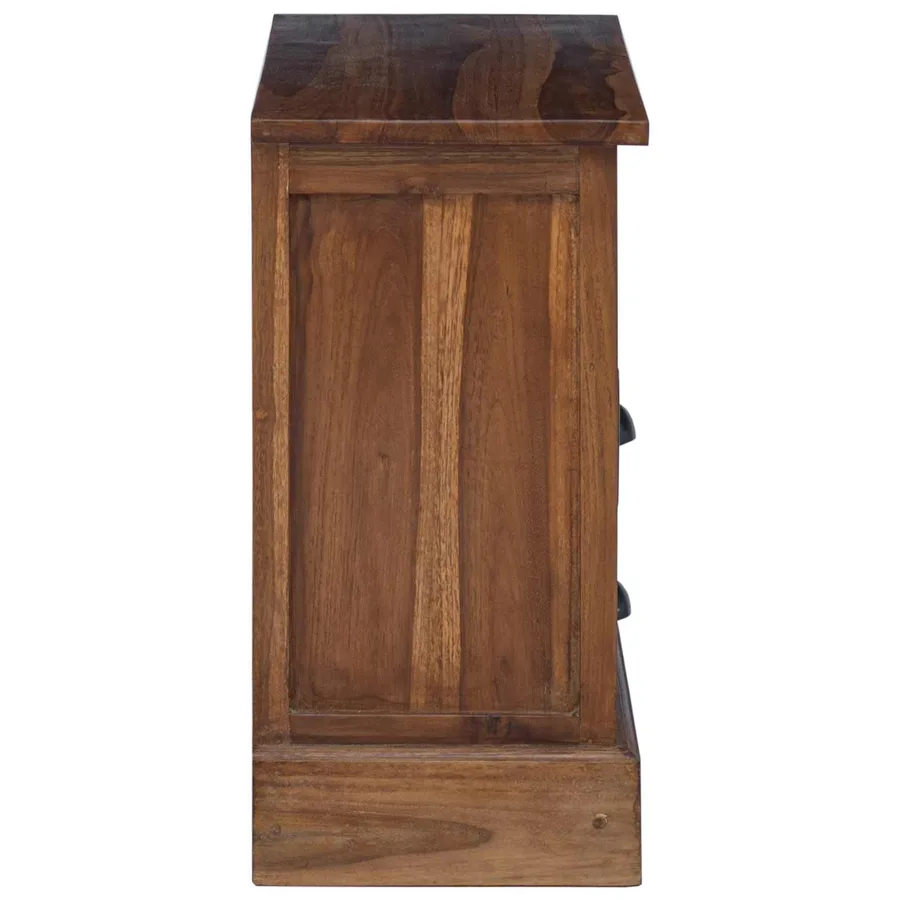 Armoire de rangement avec tiroir Naturel 60 x 30 x 60 cm - 7