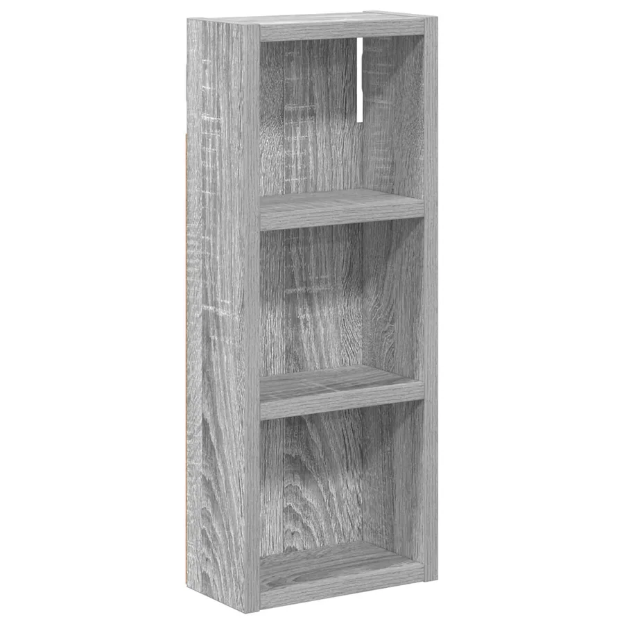 Armoire murale de salle de bain Gris Sonoma 20 x 10 x 50 cm - 2