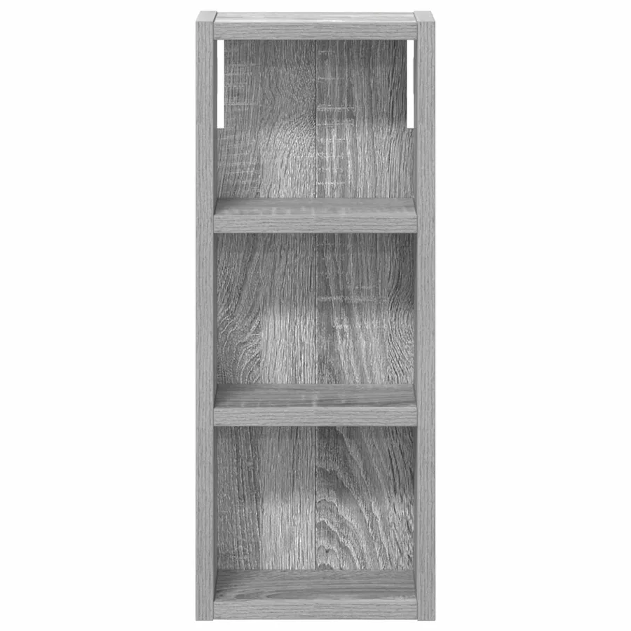 Armoire murale de salle de bain Gris Sonoma 20 x 10 x 50 cm - 6
