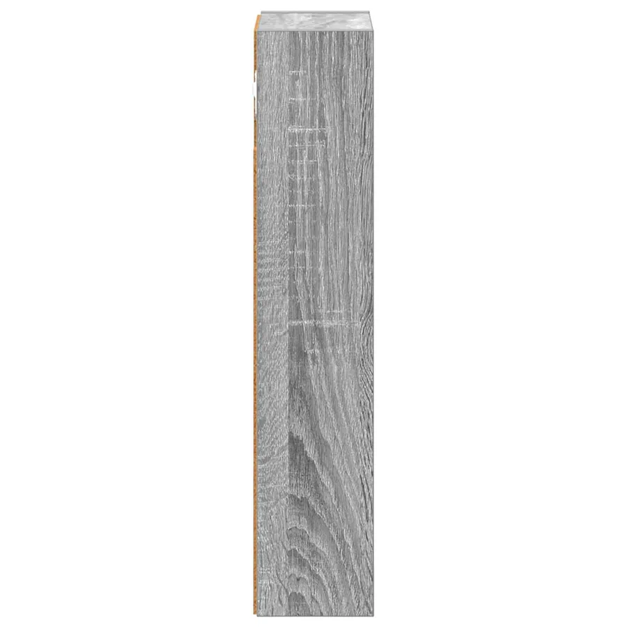 Armoire murale de salle de bain Gris Sonoma 20 x 10 x 50 cm - 7