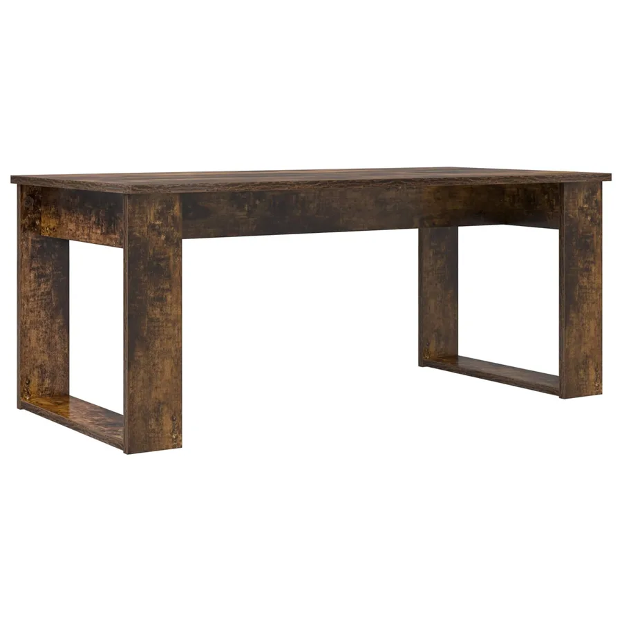 Ensemble de tables basses 2 pcs Chêne fumé Bois d'ingénierie - 6