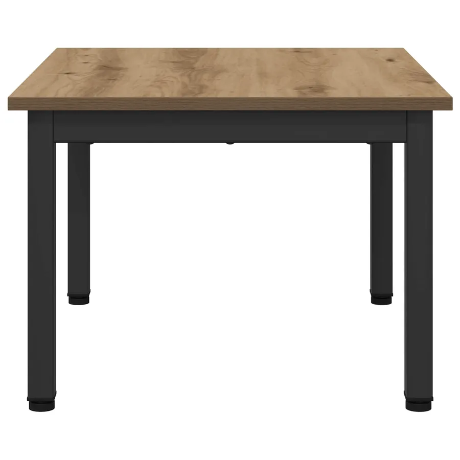 Table basse Chêne artisan 60 x 50 x 36 cm Bois d'ingénierie - 6