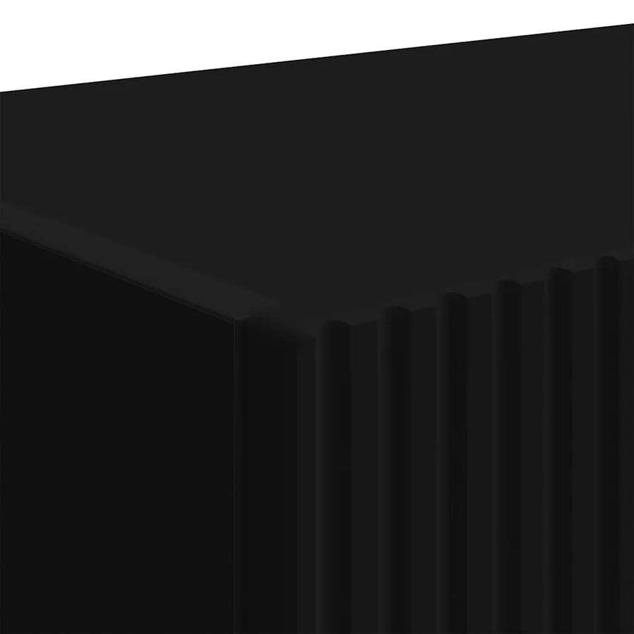 Meuble TV mural 2 pcs Noir 60 x 31 x 29,5 cm Bois d'ingénierie - 8