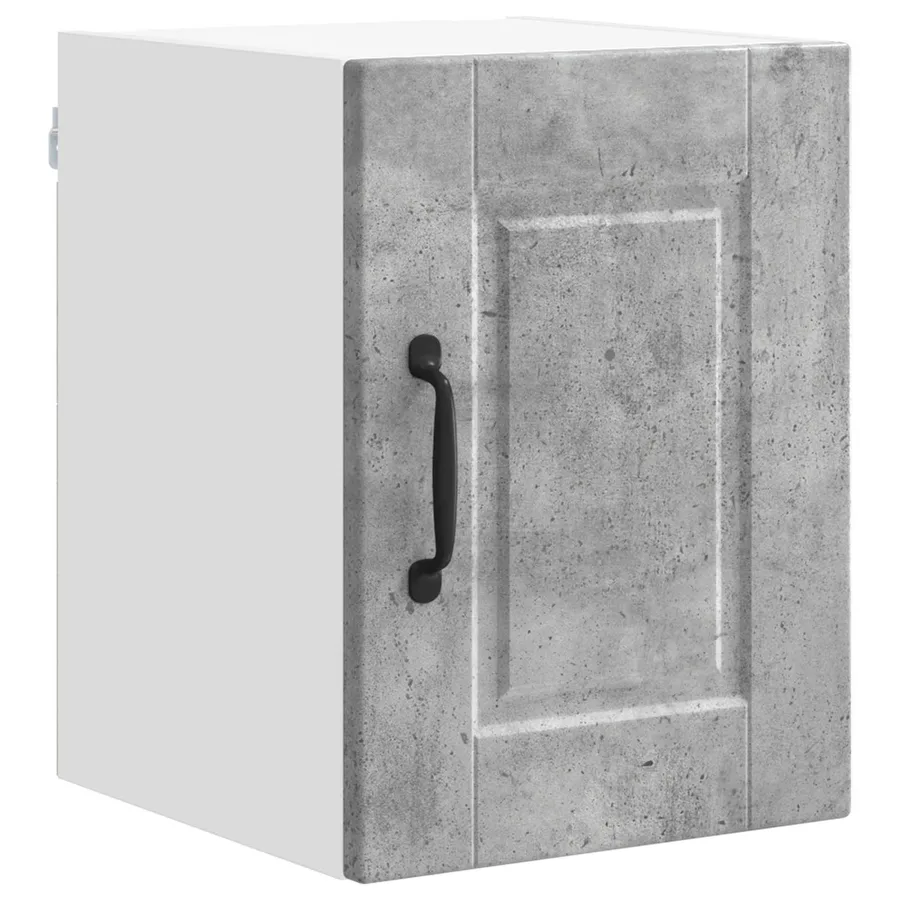 Meuble mural PORTO 2 pcs Gris béton 30 x 31 x 40 cm - 5