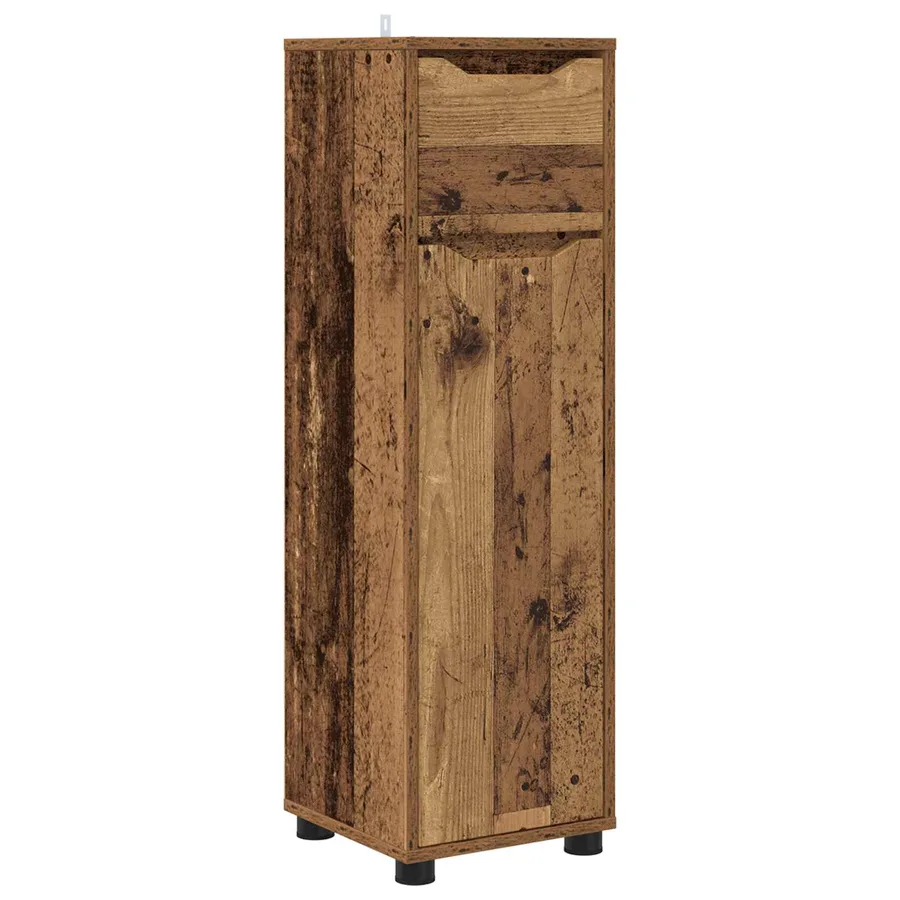 Cabinet de salle de bain Bois Ancien 30,5 x 30 x 101 cm - 2
