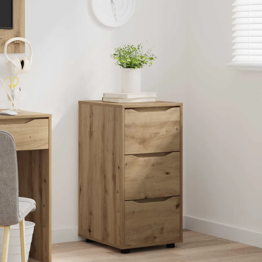 Armoire de rangement 40 x 48 x 81 cm Bois d'ingénierie - 4