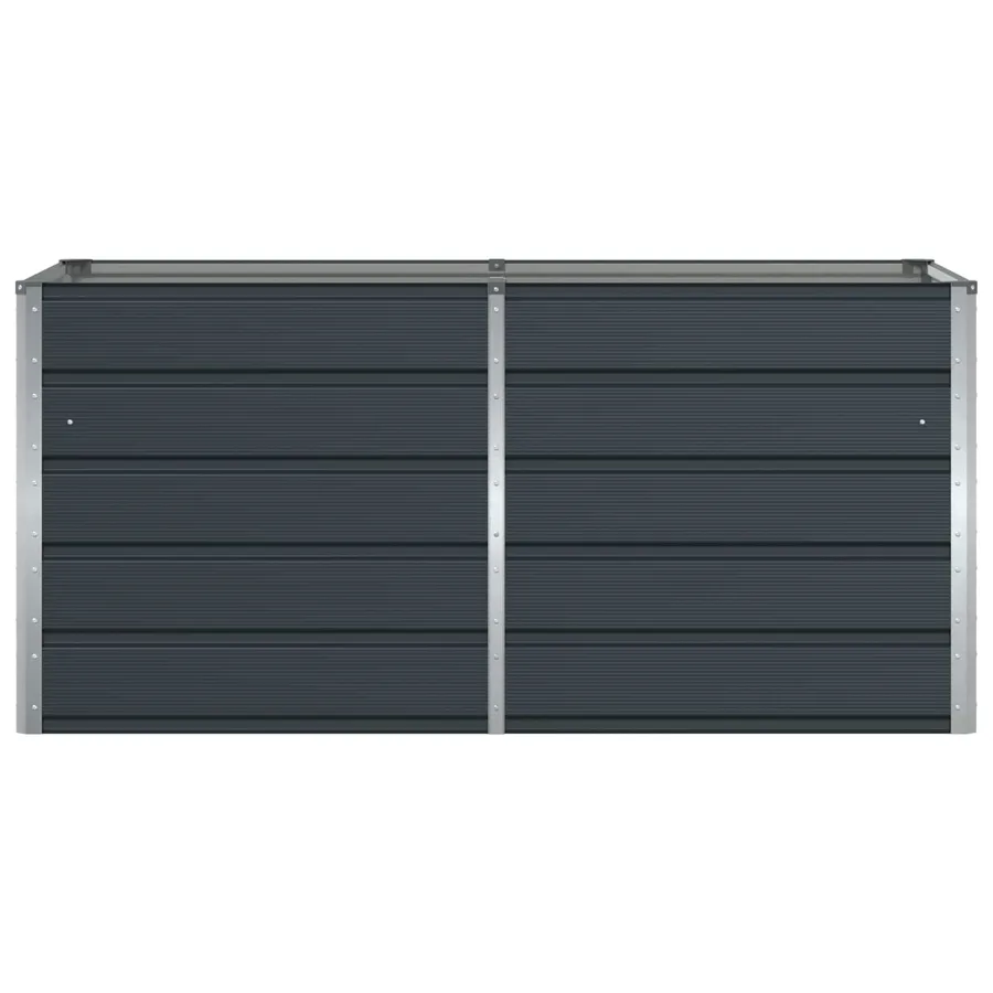 Jardinière Anthracite 160 x 80 x 75 cm Acier - 4