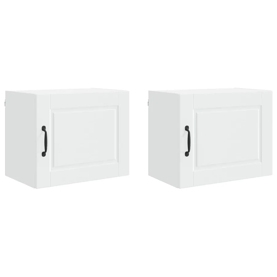 Meuble mural PORTO 2 pcs Blanc 50 x 31 x 40 cm - 2