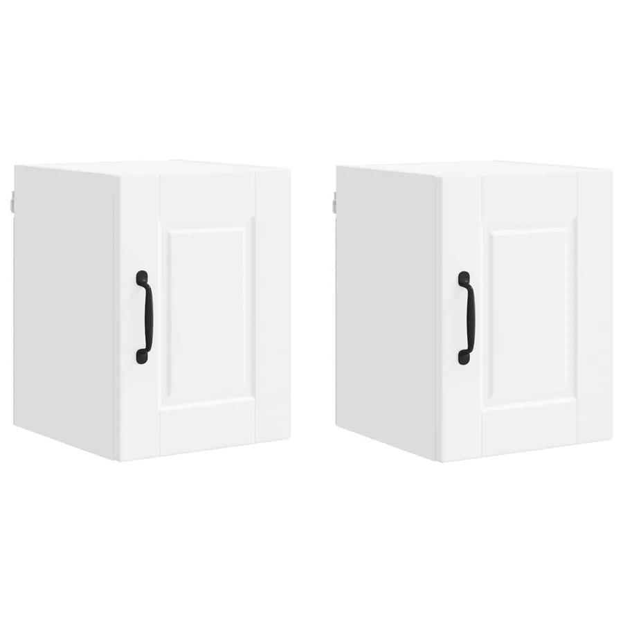 Meuble mural PORTO 2 pcs Blanc 30 x 31 x 40 cm - 2