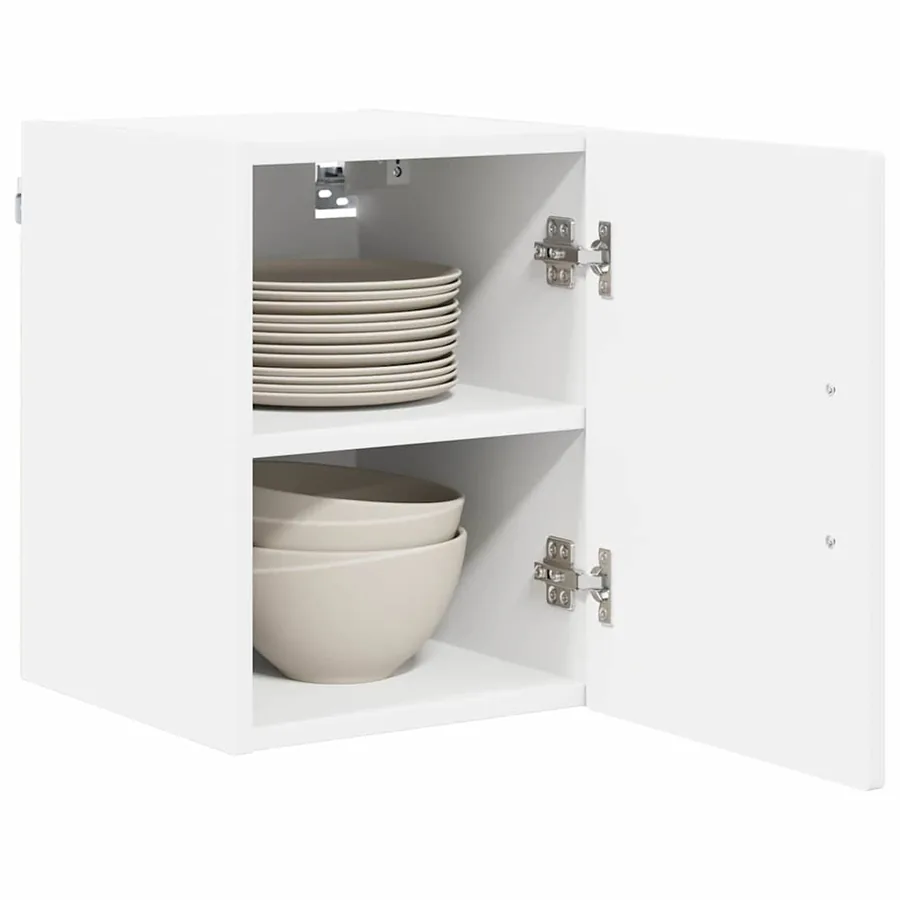 Meuble mural PORTO 2 pcs Blanc 30 x 31 x 40 cm - 3