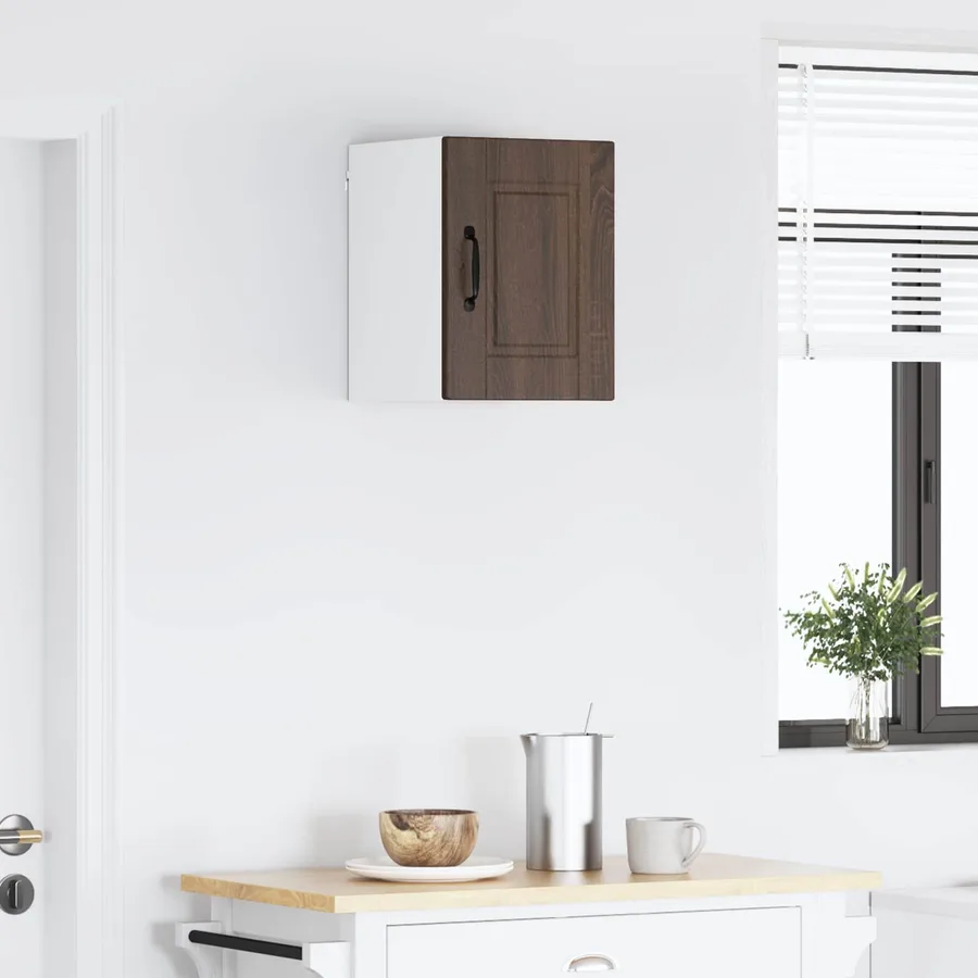 Meuble mural PORTO Chêne brun 30 x 31 x 40 cm Bois d'ingénierie - 4