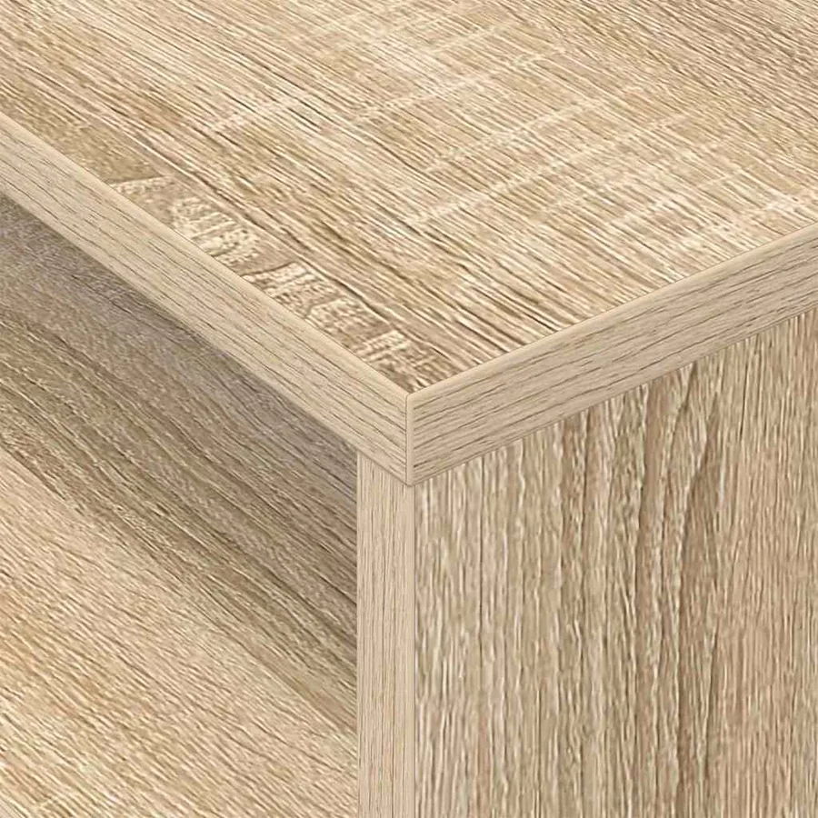 Table d'appoint 2 pcs Chêne Sonoma 40,5 x 40 x 45 cm - 9