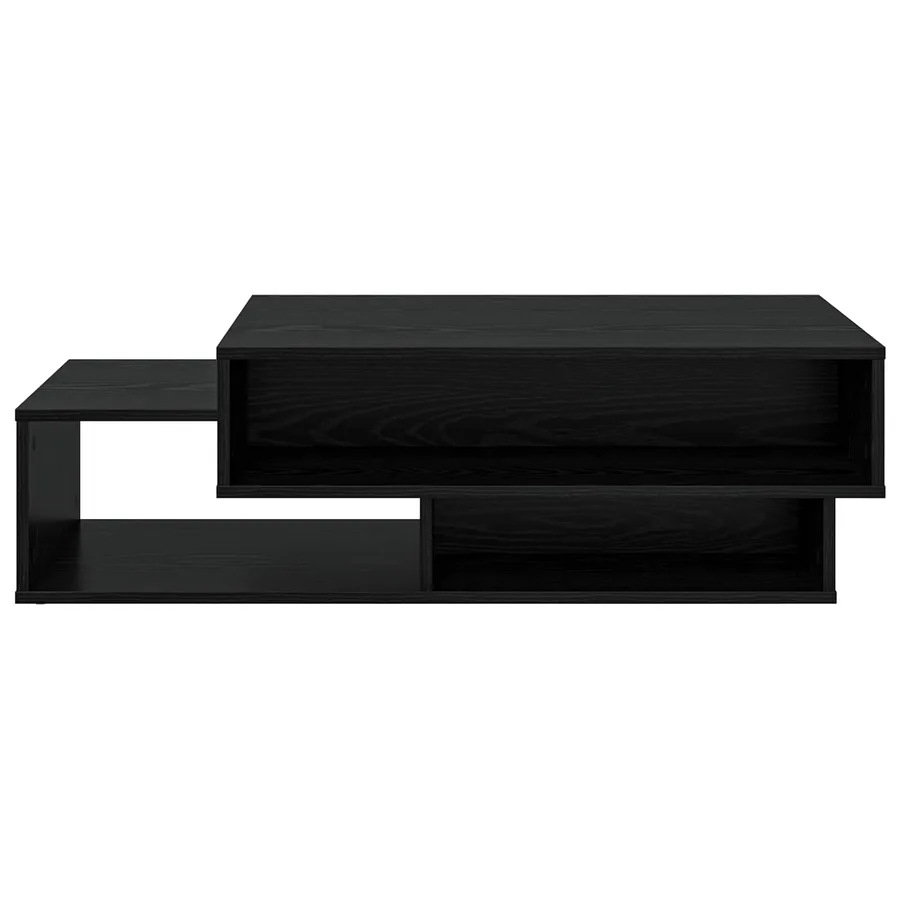 Table basse Chêne noir 105 x 50 x 32,5 cm Bois d'ingénierie - 5