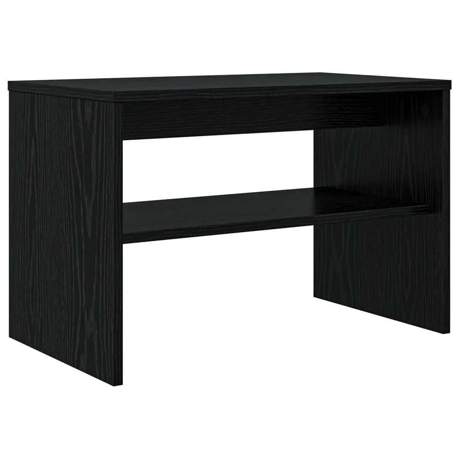 Meuble TV Chêne noir 60 x 35 x 40 cm Bois d'ingénierie - 2