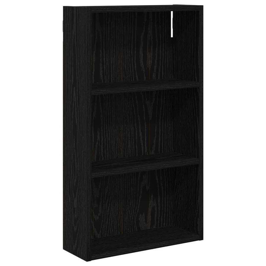 Armoire murale de salle de bain Chêne Noir 40 x 14 x 70 cm - 2