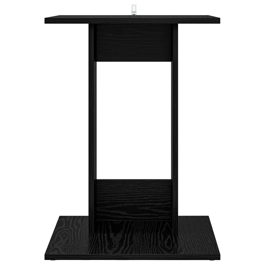 Table d'appoint Chêne noir 45 x 40 x 62,5 cm Bois d'ingénierie - 5