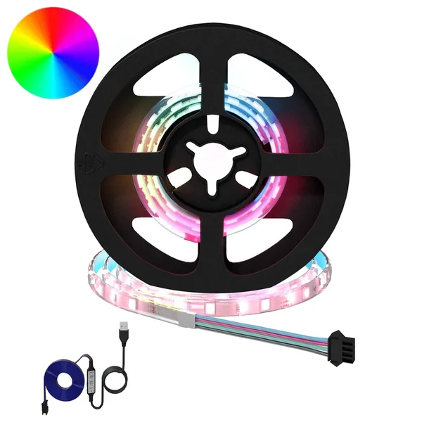 Bande LED 12 pcs Noir et Transparent 350 mm Cuivre et plastique