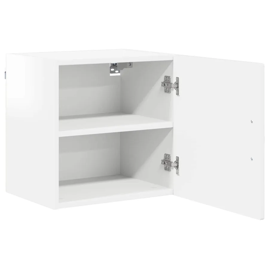Meuble mural PORTO Blanc brillant 40 x 31 x 40 cm - 5