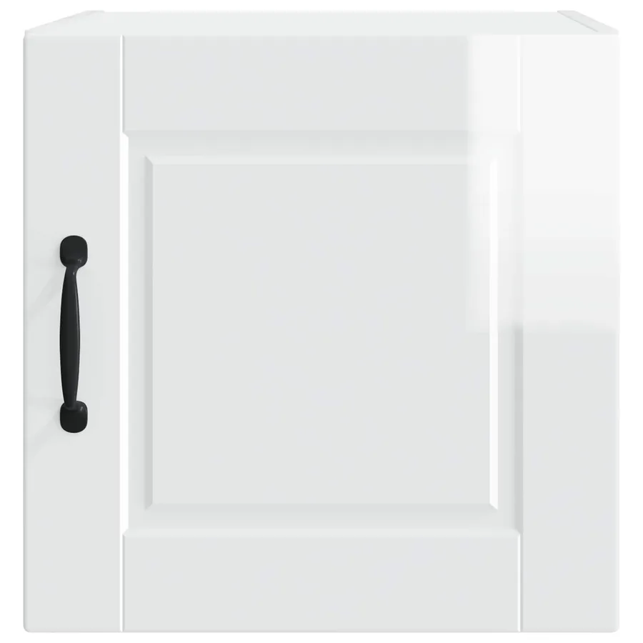 Meuble mural PORTO Blanc brillant 40 x 31 x 40 cm - 6