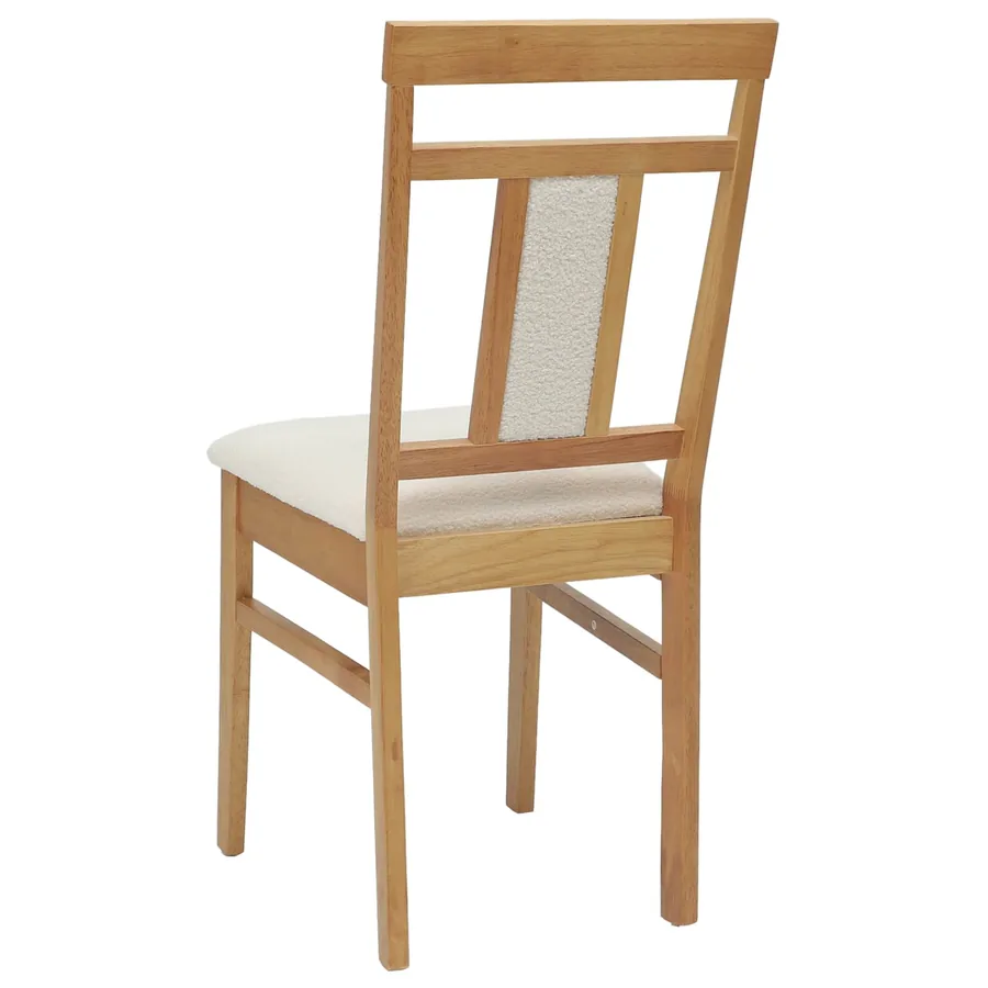 Chaise de salle à manger 2 pcs Naturel et clair - 7