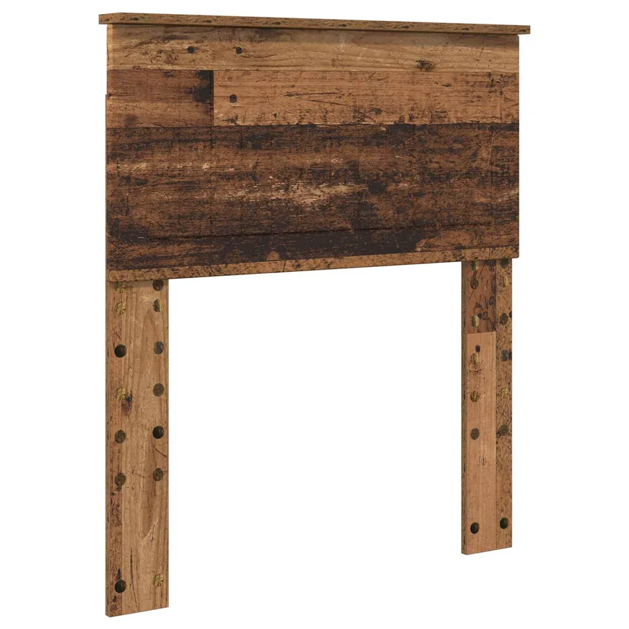 Cadre de lit Bois ancien 75 x 190 cm Pin massif - 6
