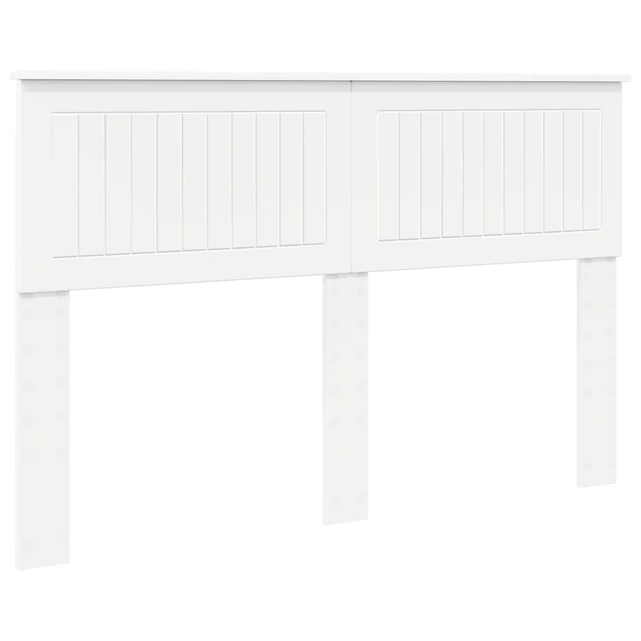 Tête de lit Blanc Bois d'ingénierie - 2