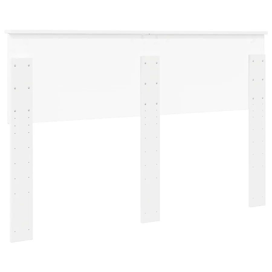 Tête de lit Blanc Bois d'ingénierie - 6