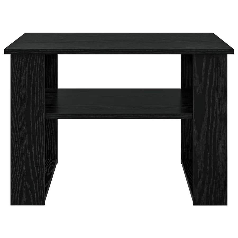 Table basse Chêne noir 64 x 54 x 44 cm Bois d'ingénierie - 5
