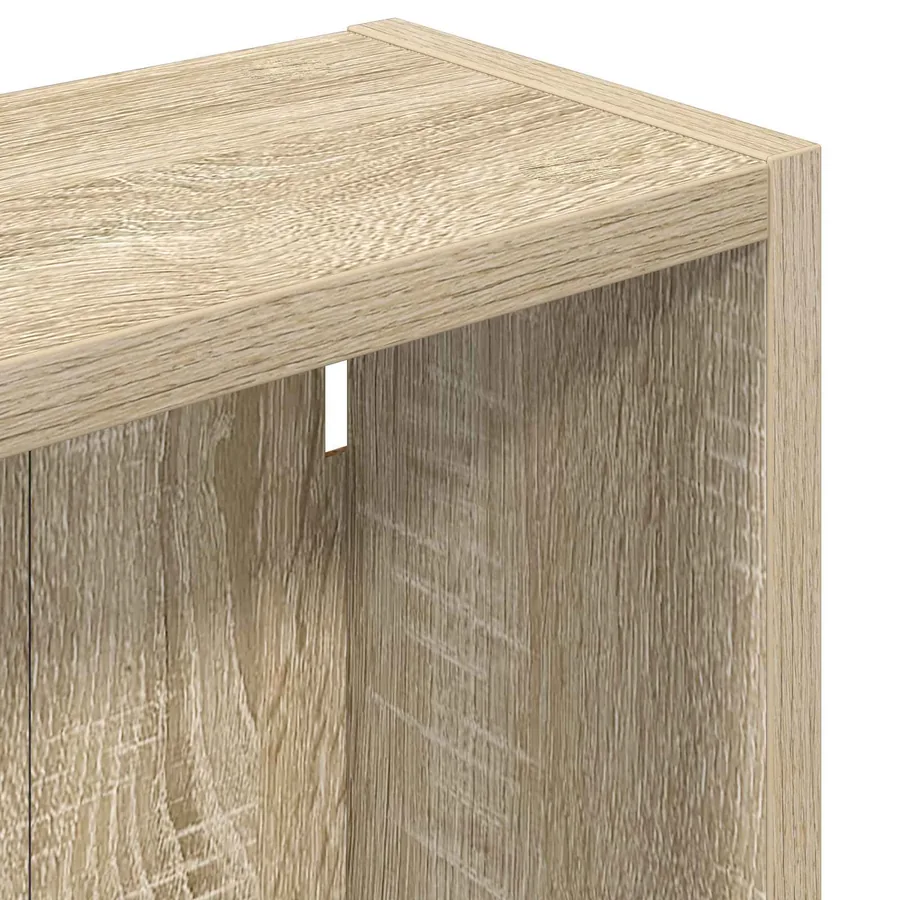 Armoire murale de salle de bain Chêne Sonoma 30 x 14 x 70 cm - 9