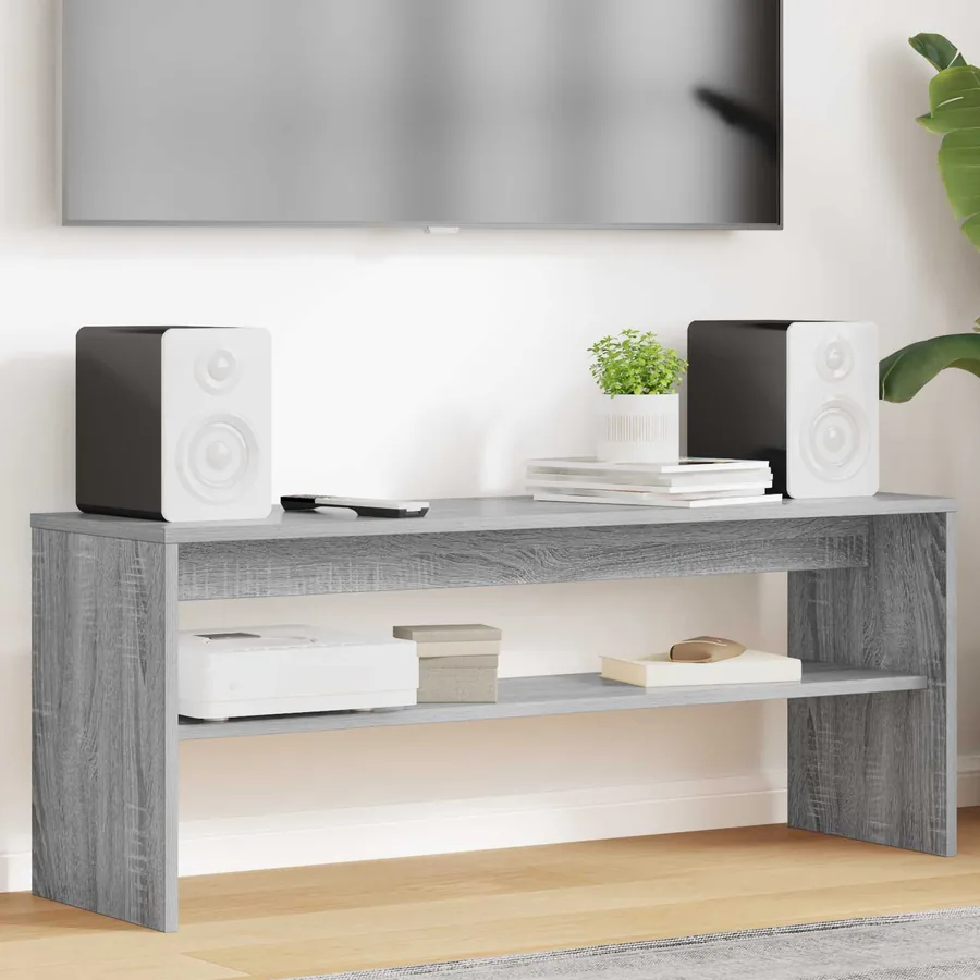 Meuble TV Gris Sonoma 100 x 30 x 40 cm Bois d'ingénierie