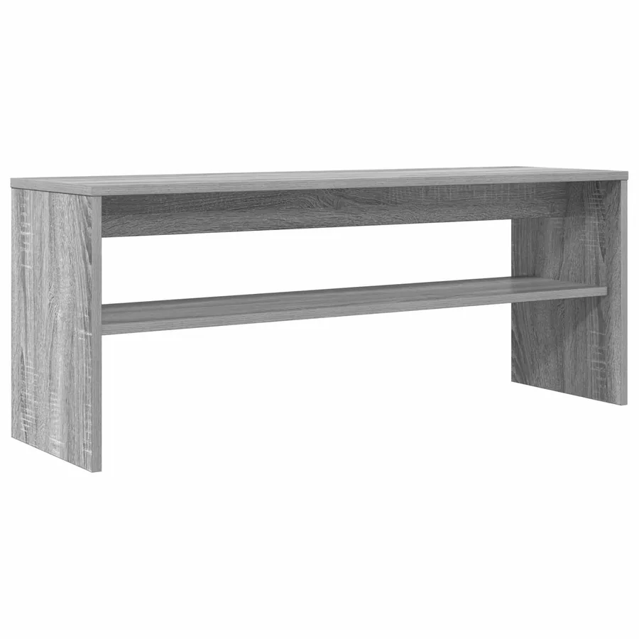 Meuble TV Gris Sonoma 100 x 30 x 40 cm Bois d'ingénierie - 7