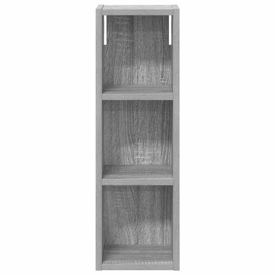 Armoire murale de salle de bain Gris Sonoma 20 x 16 x 62,5 cm - 6