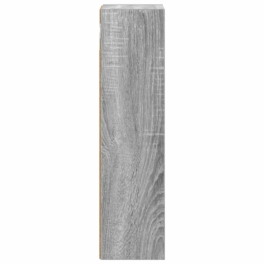 Armoire murale de salle de bain Gris Sonoma 20 x 16 x 62,5 cm - 7