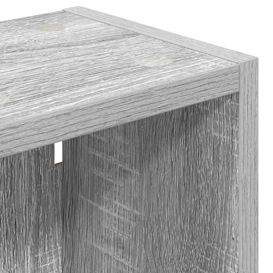 Armoire murale de salle de bain Gris Sonoma 20 x 16 x 62,5 cm - 9