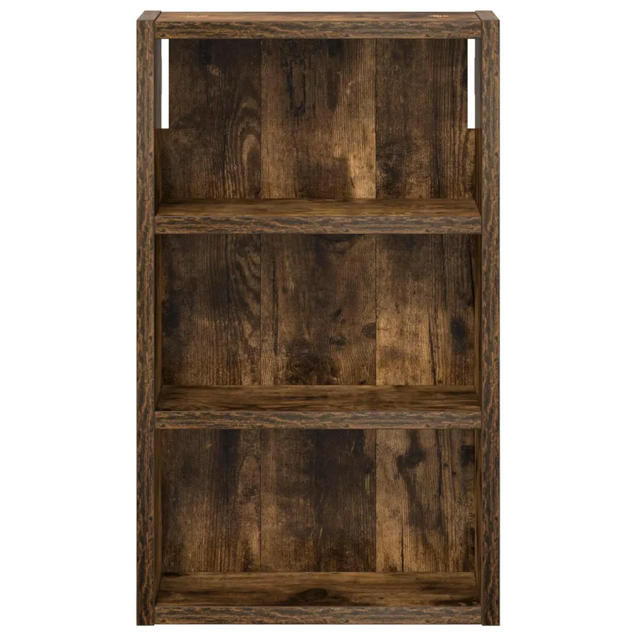 Armoire murale de salle de bain Chêne Fumé 30 x 10 x 50 cm - 6