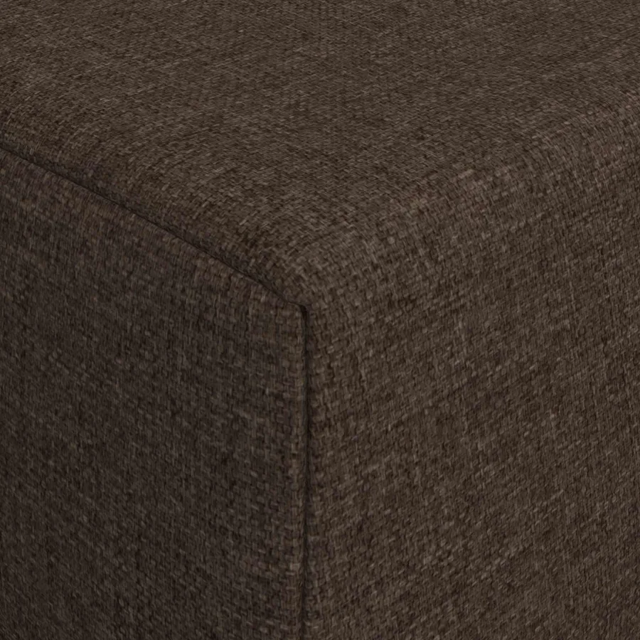 Canapé-lit pliable Taupe 200 x 70 x 15 cm Tissu - 7