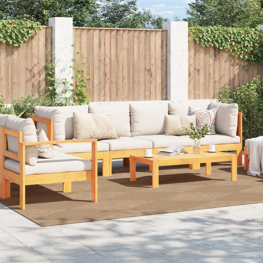 Tapis de surface AGIRA Naturel 340 x 240 cm Polyester - 3