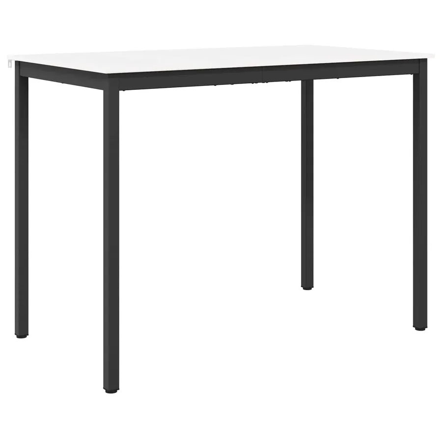 Table de bar Blanc 140 x 80 x 105 cm Bois de pin massif - 2